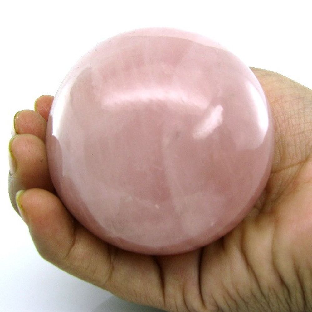 1920Ct Natural Rose Quartz Gemstne Crystal Sphere Healing Ball