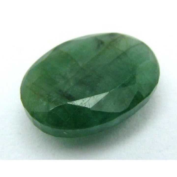 3.25Ct Natural Green Emerald Untreated Oval Cut Astro Gemstone for Mercury