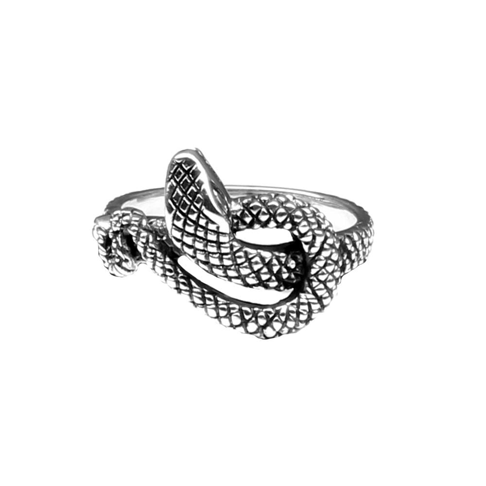 Snake-Head-Punk-Oxidized-925-Sterling-Silver-Unisex-Ring
