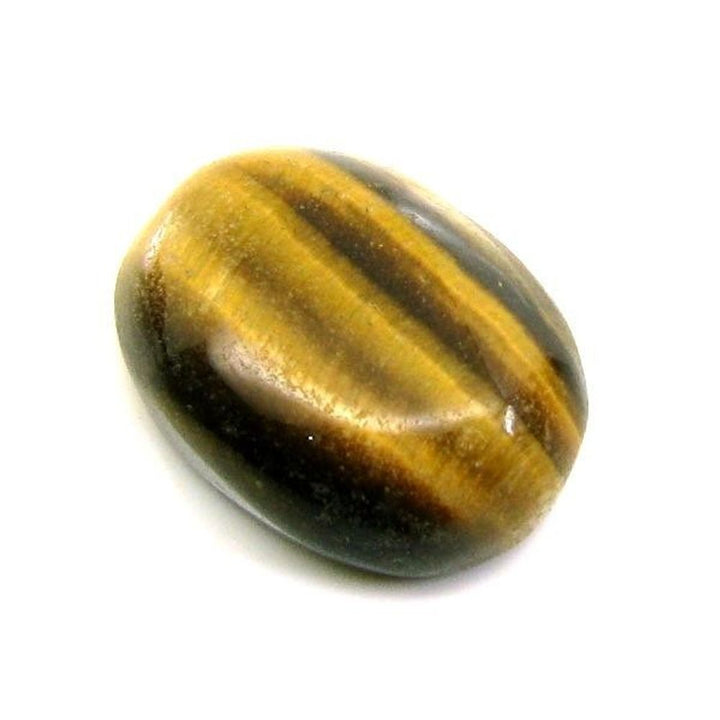 Certified 11.29Ct Natural Tiger Eye Oval Cabochon Gemstone