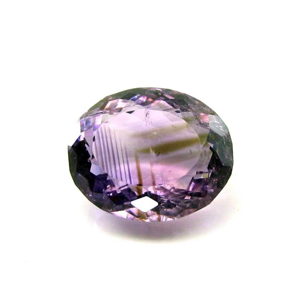 12.2Ct Natural Amethyst (Katella) Oval Cut Faceted Gemstone