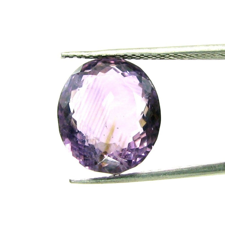 9.8Ct Natural Amethyst (Katella) Oval Cut Faceted Gemstone