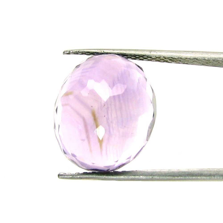 9.8Ct Natural Amethyst (Katella) Oval Cut Faceted Gemstone