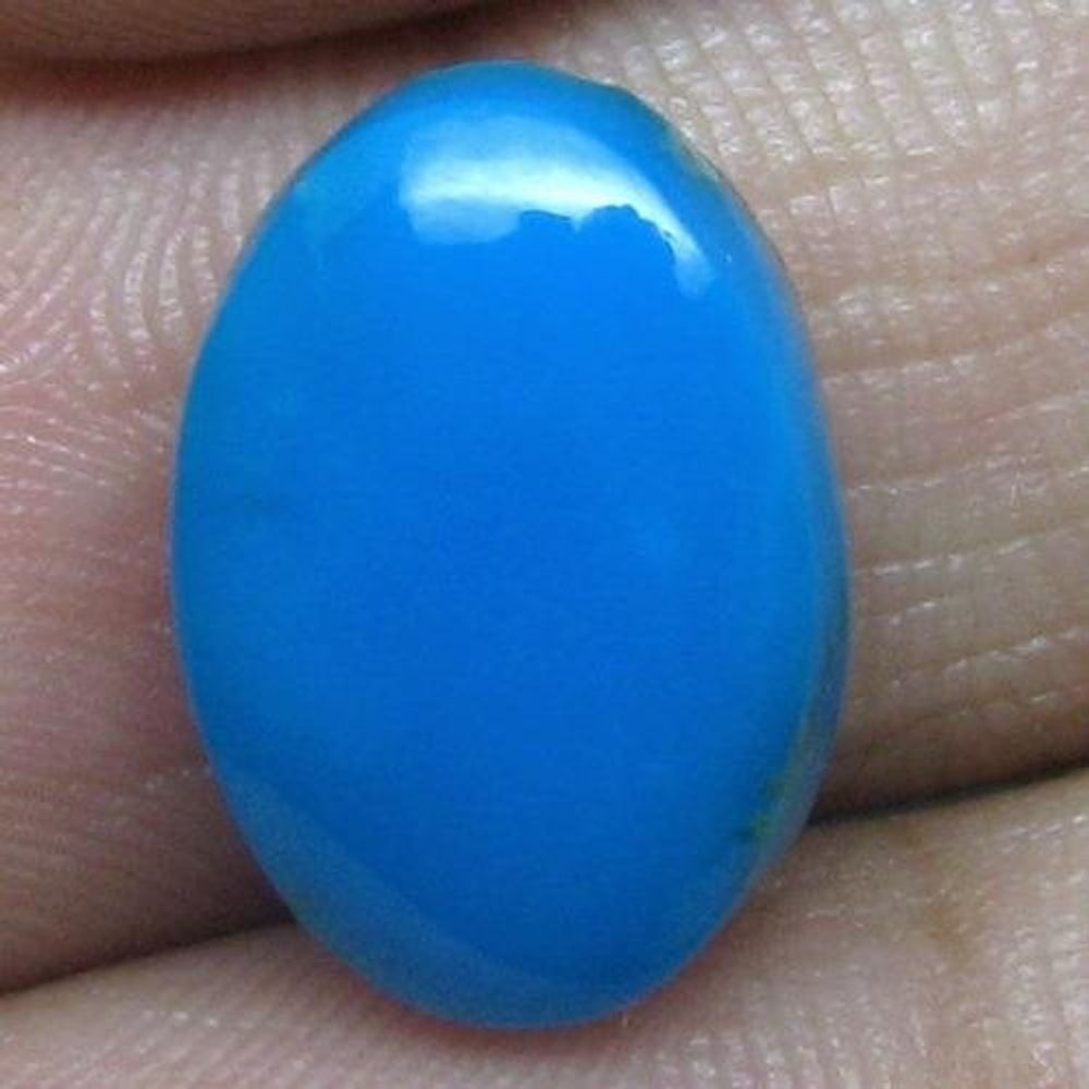 Superb Beautiful Blue 6.4Ct Natural Turquoise Feroza Oval Cabochon Gemstone