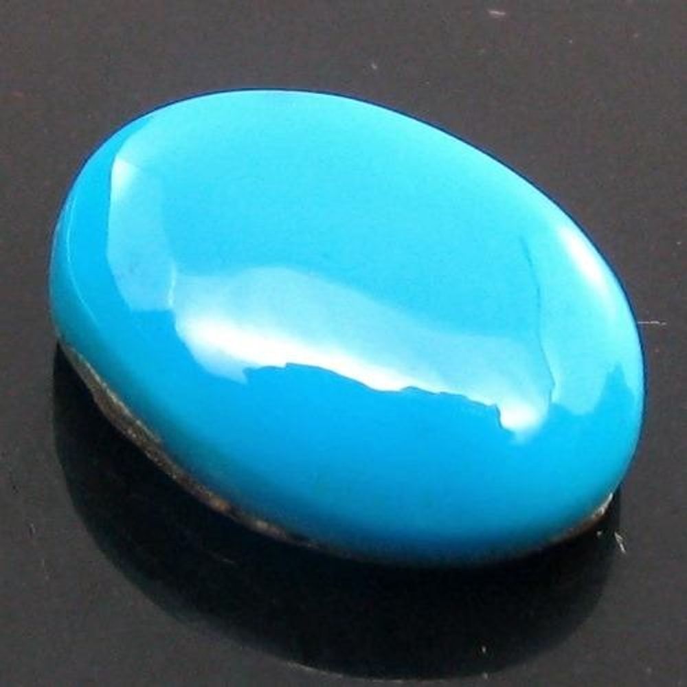 Superb-Beautiful-Blue-7.4Ct-Natural-Turquoise-Feroza-Oval-Cabochon-Gemstone