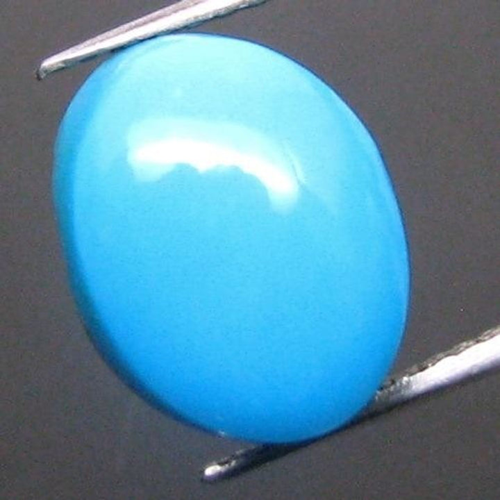 Superb-Beautiful-Blue-9.4Ct-Natural-Turquoise-Feroza-Oval-Cabochon-Gemstone