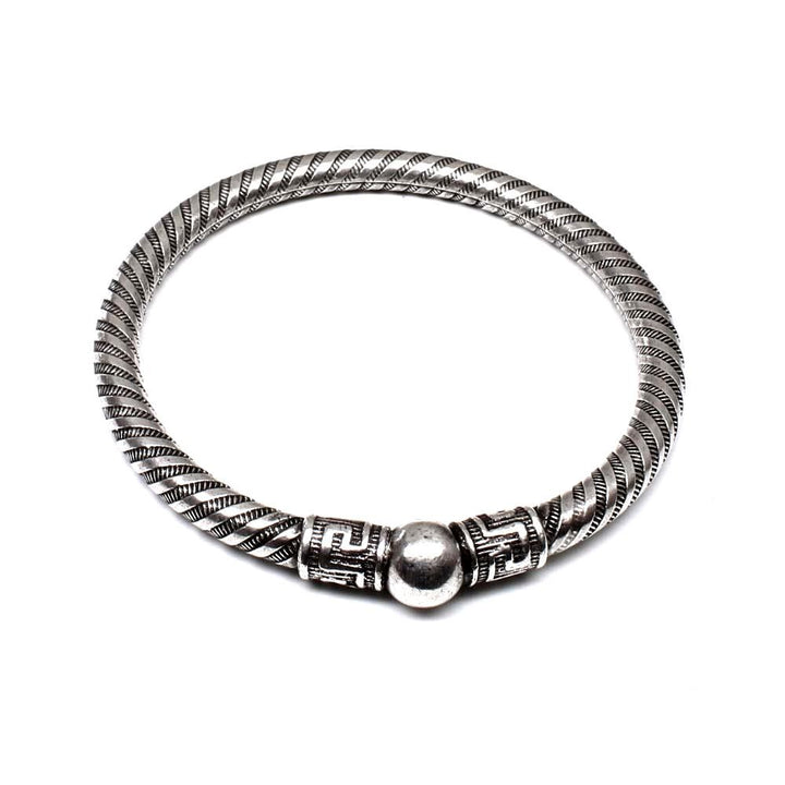 Premium Quality Real Silver Bangle Bracelet 