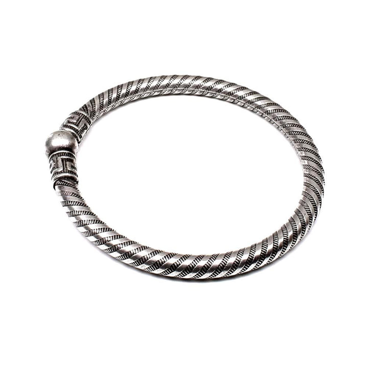 Stylish Sterling Silver Bangle Bracelets