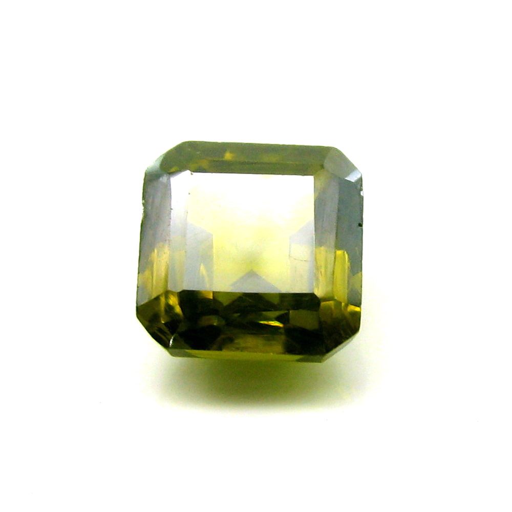 9.1Ct Dark Green Cubic Zirconia Square Faceted Gemstone